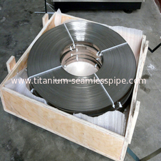 China ASTMB 265 Ti Gr1 Grade1 titanium precision Foil strip 0.9*12.7*76200mm for Titanium anode supplier